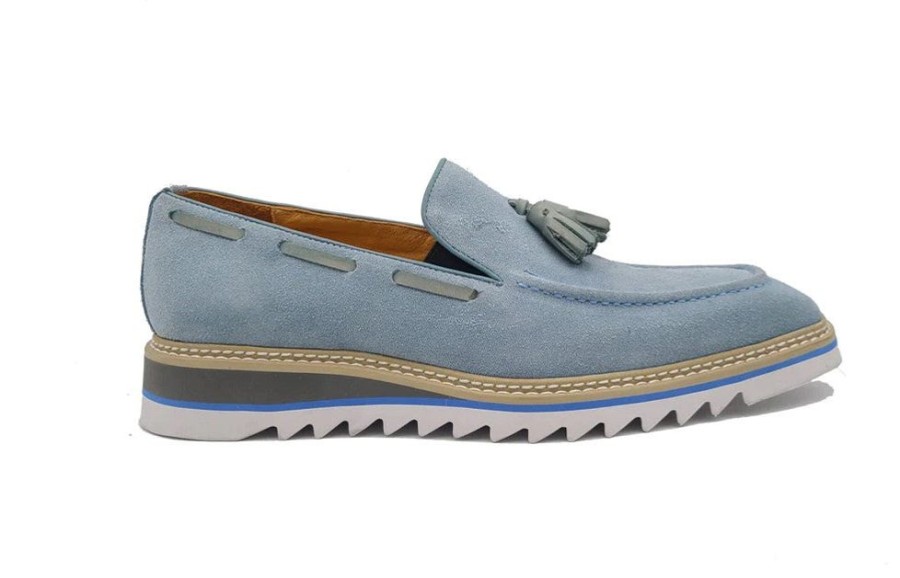 Carrucci Style: 550-06S-Light/Blue | Loafers