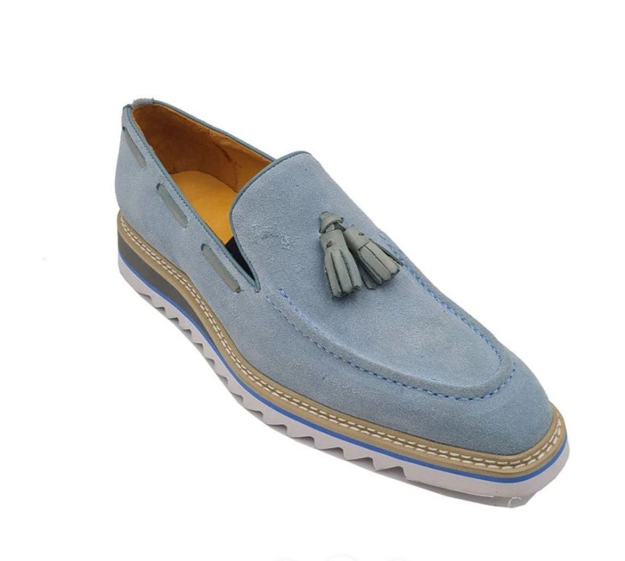 Carrucci Style: 550-06S-Light/Blue | Loafers