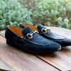 CARRUCCI Velvet Slip-On Loafer Charcoal | Formal