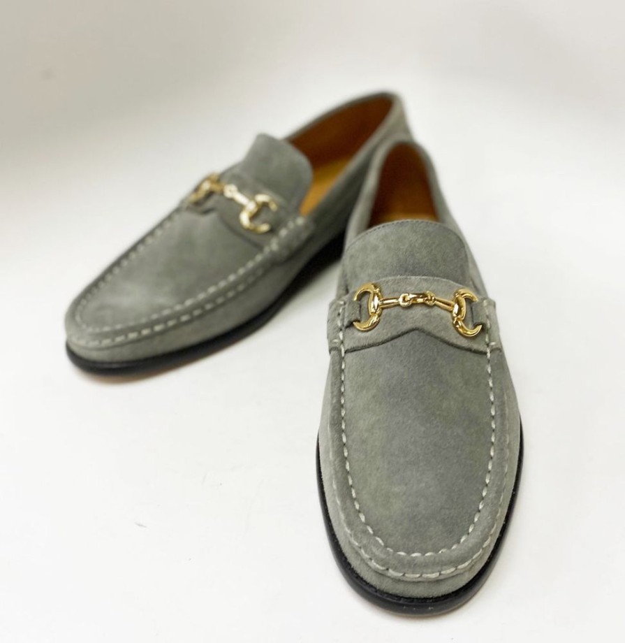 Pelle Pelle Suede Loafer Grey | Suede