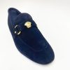 Pelle Pelle Suede Slip-On Loafer Navy | Suede