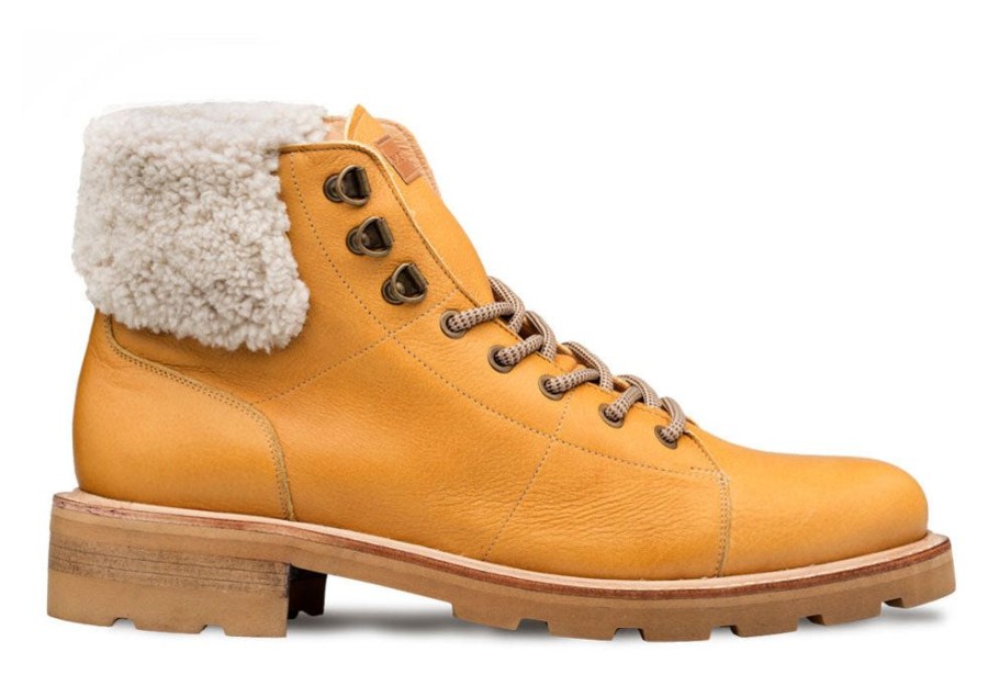 Mezlan Mezlan Shearling Alpine Boot Mustard | Boots