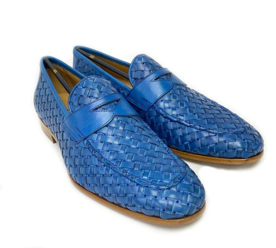 Mezlan Mezlan "Solomeo" Woven Loafer Jeans | Loafers