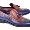 Corrente Style: 7397-Navy/Brown | Loafers