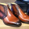 CARRUCCI Calfskin Chukka Boot Whiskey | Boots