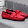 Maurice Maurice Supple Calfskin Slip-On Driving Moccasin Red | Loafers