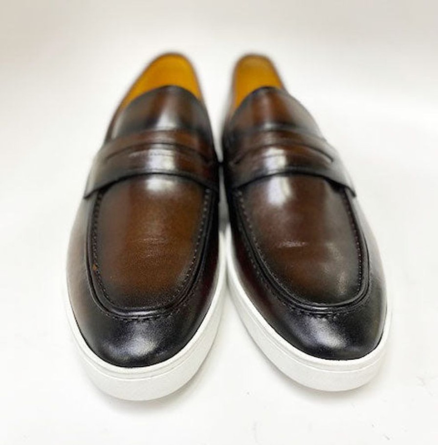 Maurice Calfskin Slip On Loafer Chestnut | Sneakers