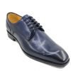 CARRUCCI Burnished Calfskin Lace-Up Shoe Blue | Lace-Ups