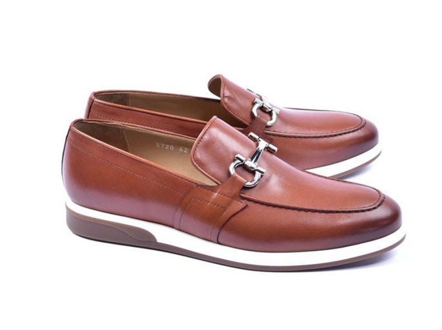 Corrente Corrente Calfskin Slip-On Casual Loafer Tan | Loafers