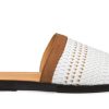 Mezlan Mezlan Woven Slide Sandal White | Sandals