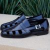 Maurice Maurice Calfskin Slip-On Sandal/Shoe Black | Sandals