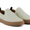 Pelle Pelle "Grafton" Ostrich Slip-On Loafer Bone | Exotics