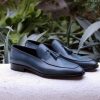 Corrente Corrente Calfskin Tasseled Loafer Blue | Loafers