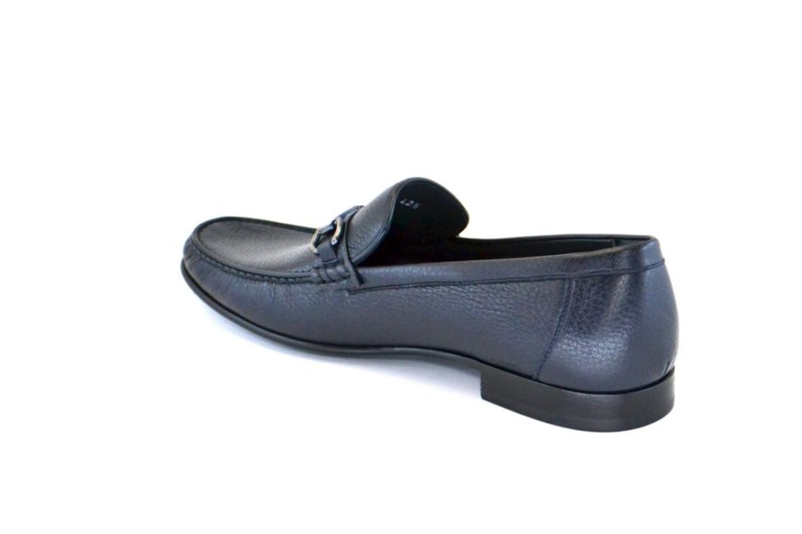 Corrente Corrente Deerskin Slip-On Loafer Navy | Loafers