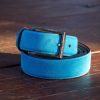 Maurice Suede Belt Turquoise | Belts