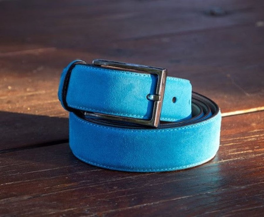 Maurice Suede Belt Turquoise | Belts