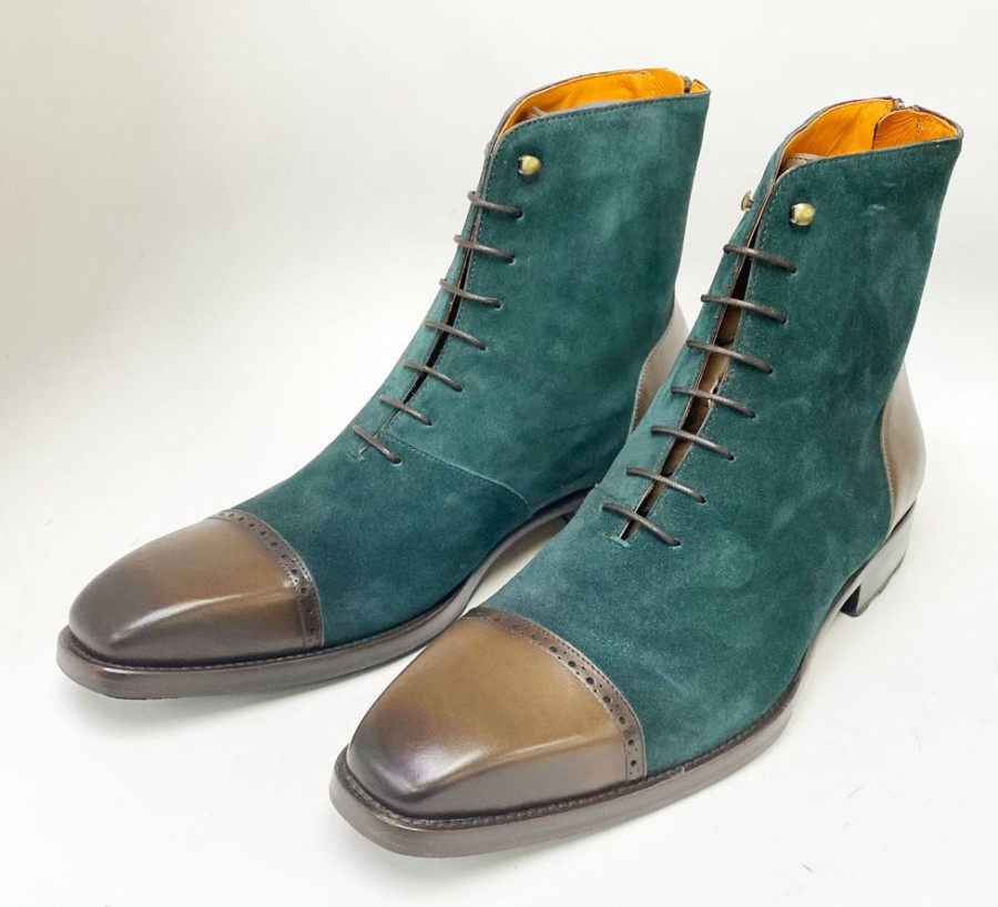 Mezlan Style: S20489-Forest Green/Brown | Boots