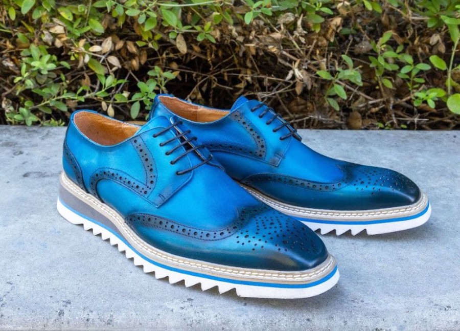 Maurice Style: 550-07-Ocean/Blue | Lace-Ups