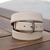 Maurice Deerskin Belt Bone | Belts