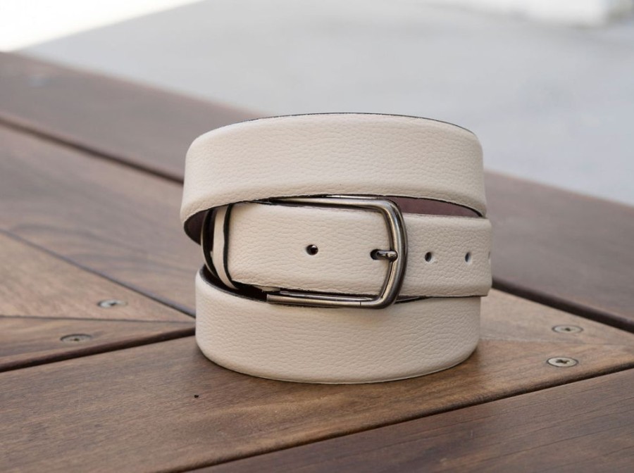 Maurice Deerskin Belt Bone | Belts