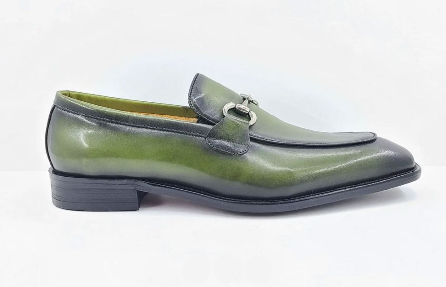 CARRUCCI Style: 509-28-Olive | Loafers