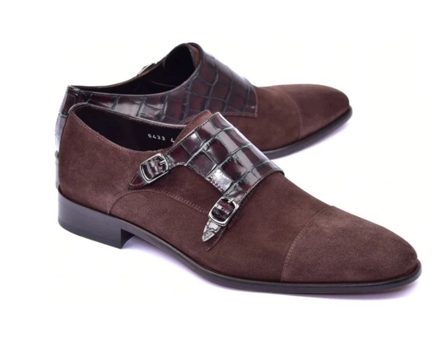 Corrente Style: 6433-Brown | Monkstraps