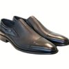 Corrente Corrente Calfskin & Deerskin Slip-On Shoe Black | Loafers